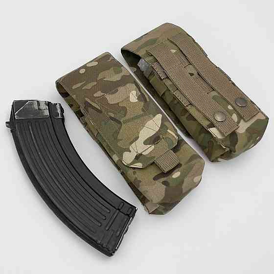 Підсумок на два магазини АК-2 Мультикам Cordura 500 D (coyote) Molle закритий Запоріжжя