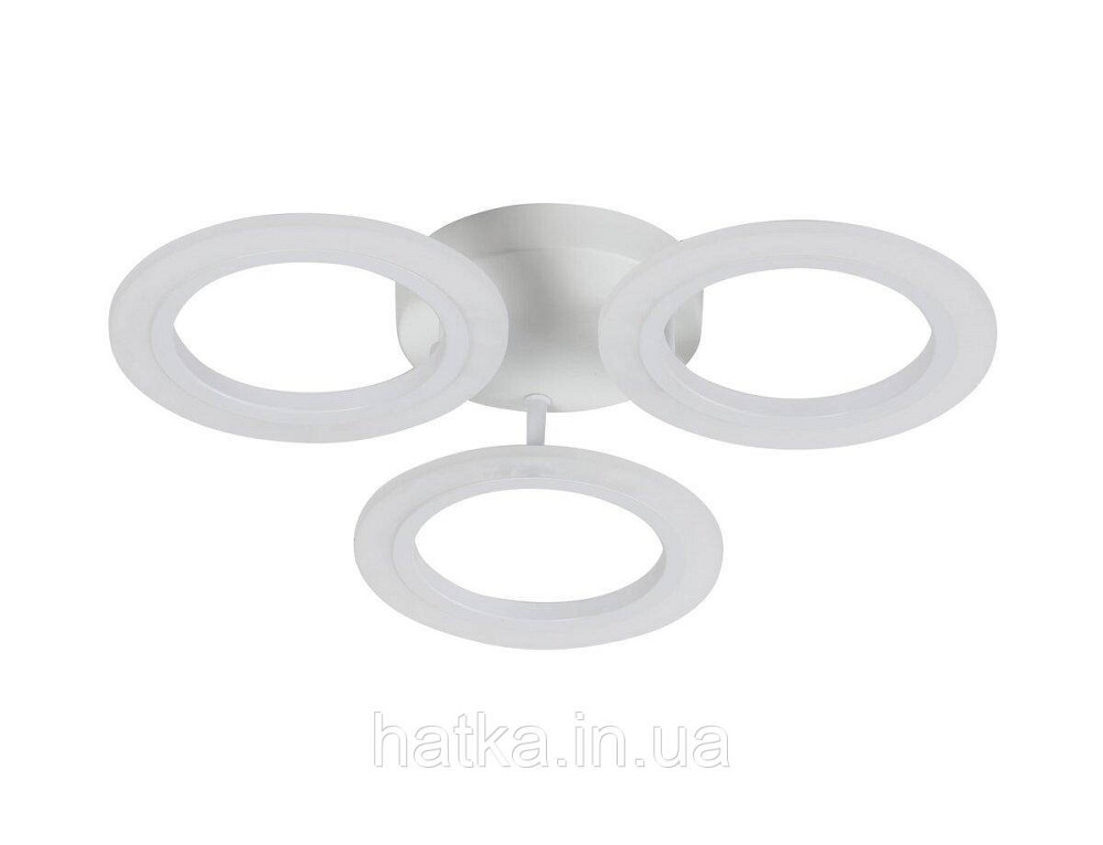 Світлодіодна люстра G 2716/3 WT 42W Київ - фото 2