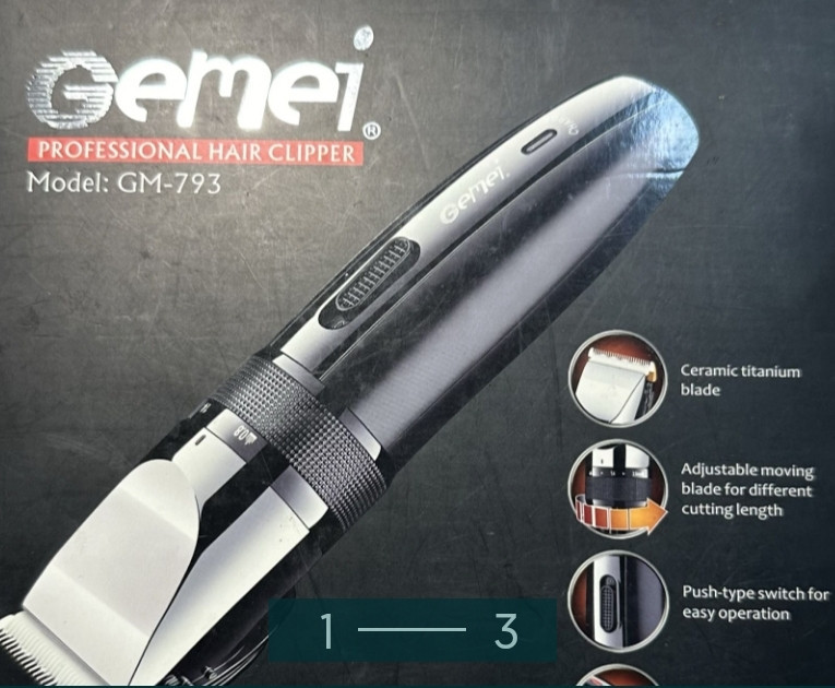 Машинка для стрижки Gemei Харьков - изображение 3