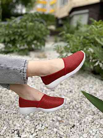 No brend Сліпони жіночі Z1900-2 червоні (літо, тканина) (1363) 38 Коломия