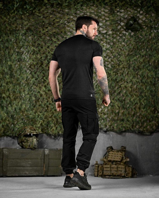 Літній тактичний костюм TRILON чорний ДЛ6583 Одеса - фото 4