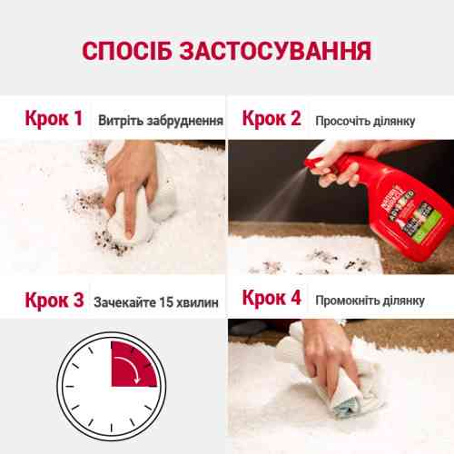 Средство 8in1 Nature_s Miracle ADV Cat Смазка и Odor Elimin Spray Lemon для устранения пятен и запахов от кошек с посыл. формул Киев