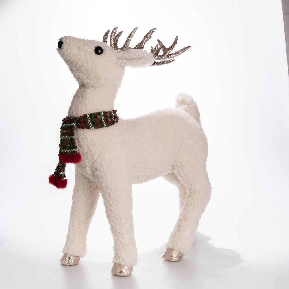 Новогодний олень для украшения елки 48 см Киев - изображение 2