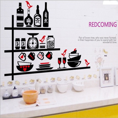 Наклейка на стену Кухонная полочка Киев - изображение 4