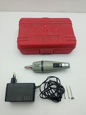 Міні-дриль з насадками та адаптером Pro'sKit PK-500 (Б клас) Луцк - изображение 1