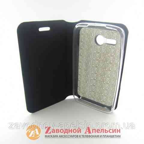 Чохол книжка Lenovo A316 Flip cover black Одеса