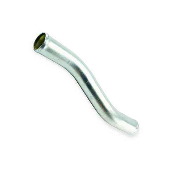 Патрубок ГАЗ 3302 (406) верхний кривой металл оцинкован радиатора Мукачево