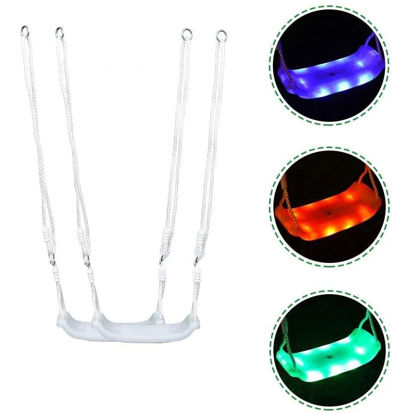 Гойдалка дитяча підвісна з підсвіткою WCG GLOW для дітей Київ - фото 1