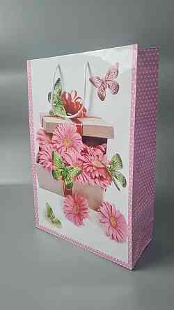 Пакет паперовий гігант вертикальний (30х42х12) (артGV-054) (12 шт) Харків