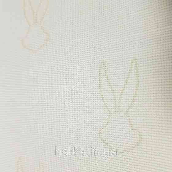 Обои виниловые на флизелине AdaWall Ada Kids метровые детские герои Луни тюнз комиксы зайцы на песочном фоне Киев