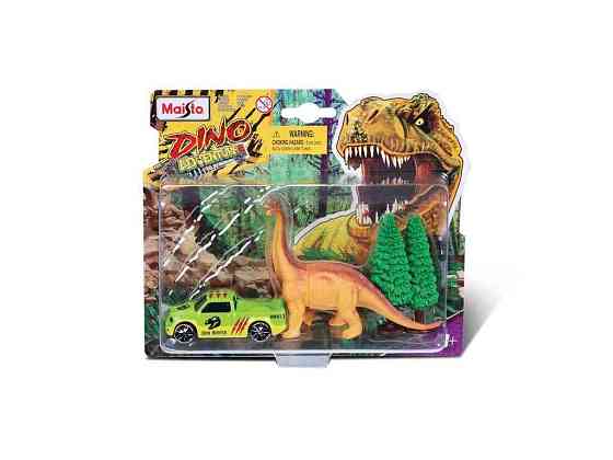 Набір ігровий Dino Adventure з фігуркою динозавра, в асортименті 15462 ТМ MAISTO Київ