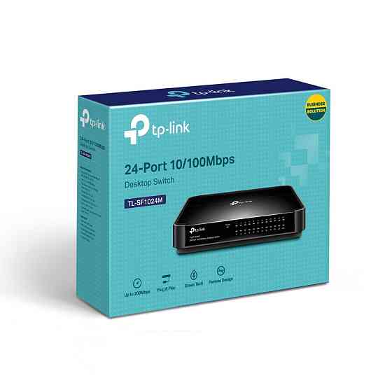 Комутатор TP-Link TL-SF1024M (24xFE, пластик) Ні Харків