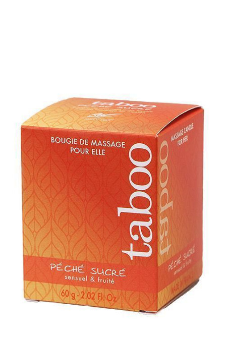 Масажна свічка Peche Sucre Bougie Massage 60 gr Sex Aura Київ - фото 1
