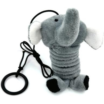 Игрушка для кошек Hippie Pet Слонёнок с веревкой 14 см (HIPCT2304005-2) Винница - изображение 1