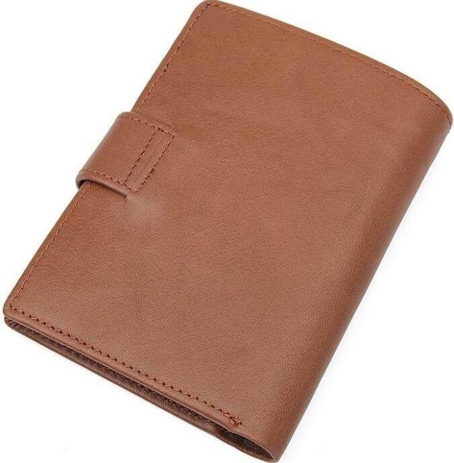 Портмоне чоловіче з натуральної шкіри Коричневе (Vintage) Київ - фото 19