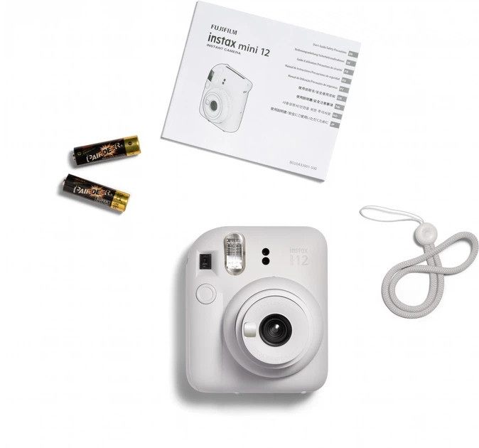 Фотокамера миттєвого друку Fujifilm Instax Mini 12 Clay  (16806121) ( White ) Харків - фото 14