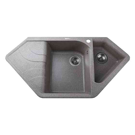 Гранітна мийка Globus Lux GARDA мокко 1000х500мм (000022977) Киев