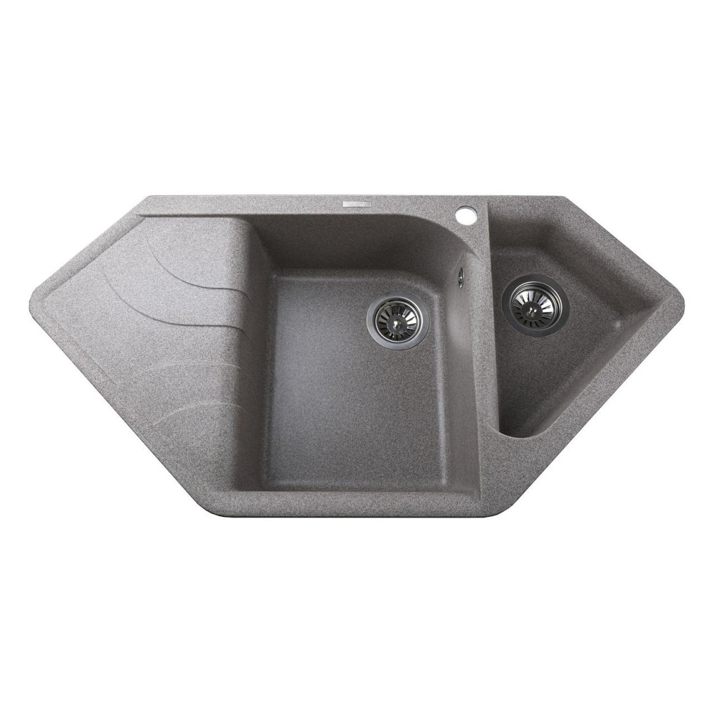 Гранітна мийка Globus Lux GARDA мокко 1000х500мм (000022977) Київ - фото 1