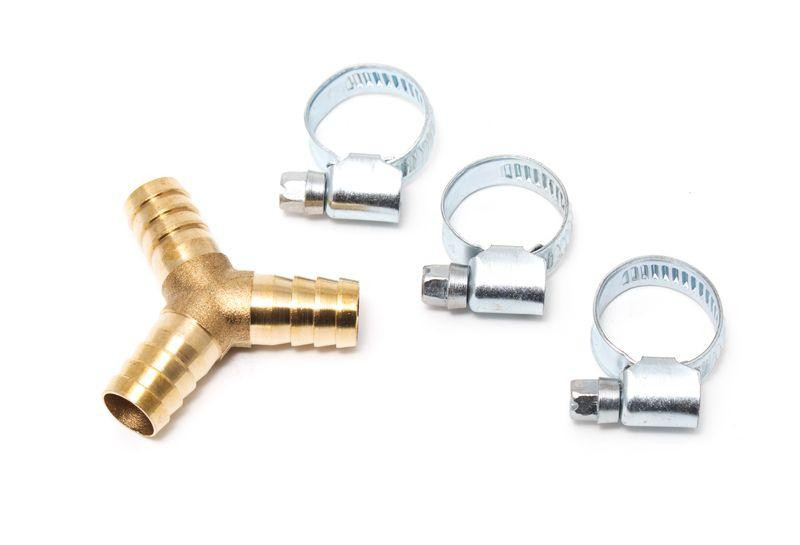 Перехідник Y-подібний "ялинка" 12мм + хомути для кріплення (в блістері) Одеса - фото 2