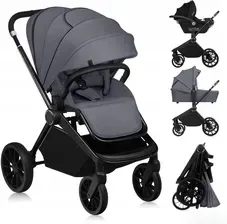 Дитяча коляска Lionelo Mika 3w1 Fotelik I-Size Głęboko Spacerowy Київ