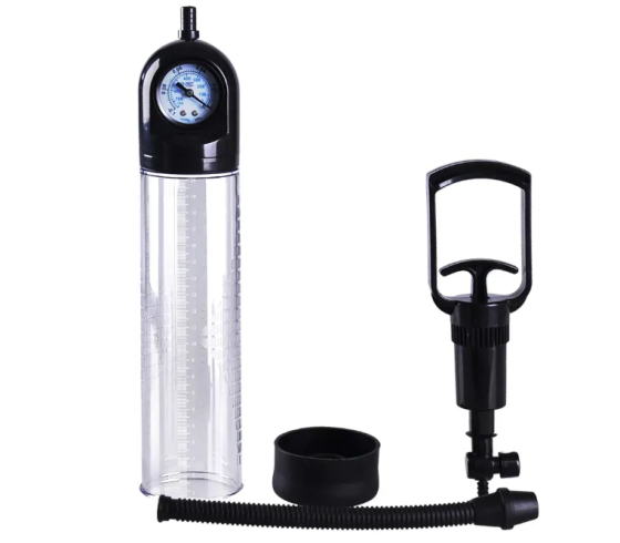 Вакуумна помпа з манометром CANWIN Penis Pump Men Powerup — P928 Sex Aura Київ