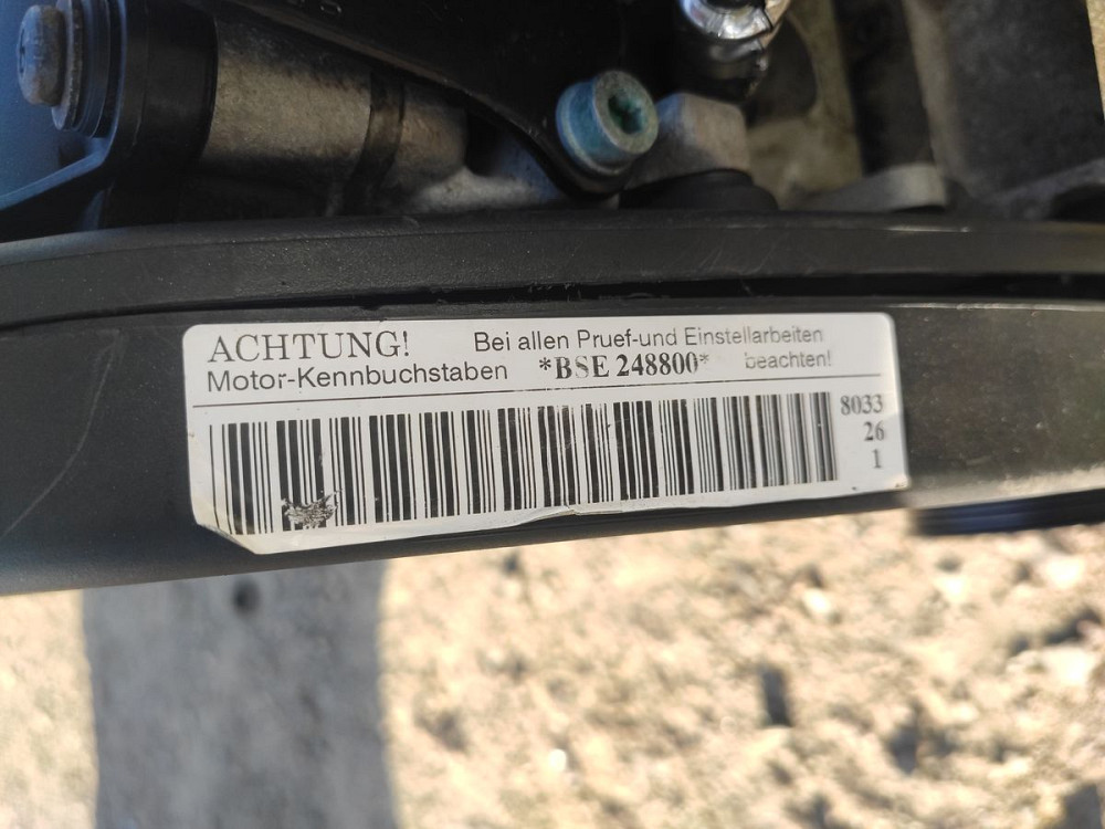 Двигун в зборі VW Golf V 1.6 бензин 8V 2003-2008 (BSE) Ковель - фото 6