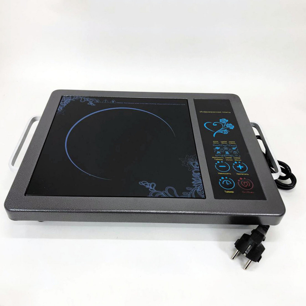 Плита на стол электрическая Domotec MS-5842 2000 Вт, Бытовая настольная плита для дома CJ-45 Львов - изображение 10