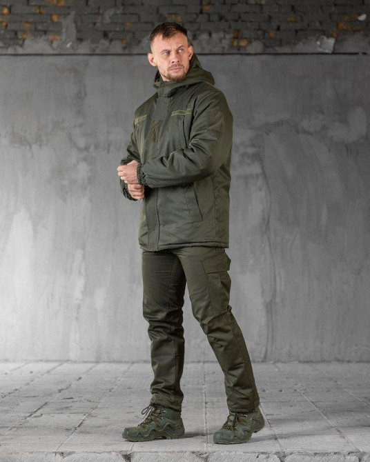 Зимний тактический костюм олива ВТ4734 Одесса - изображение 2