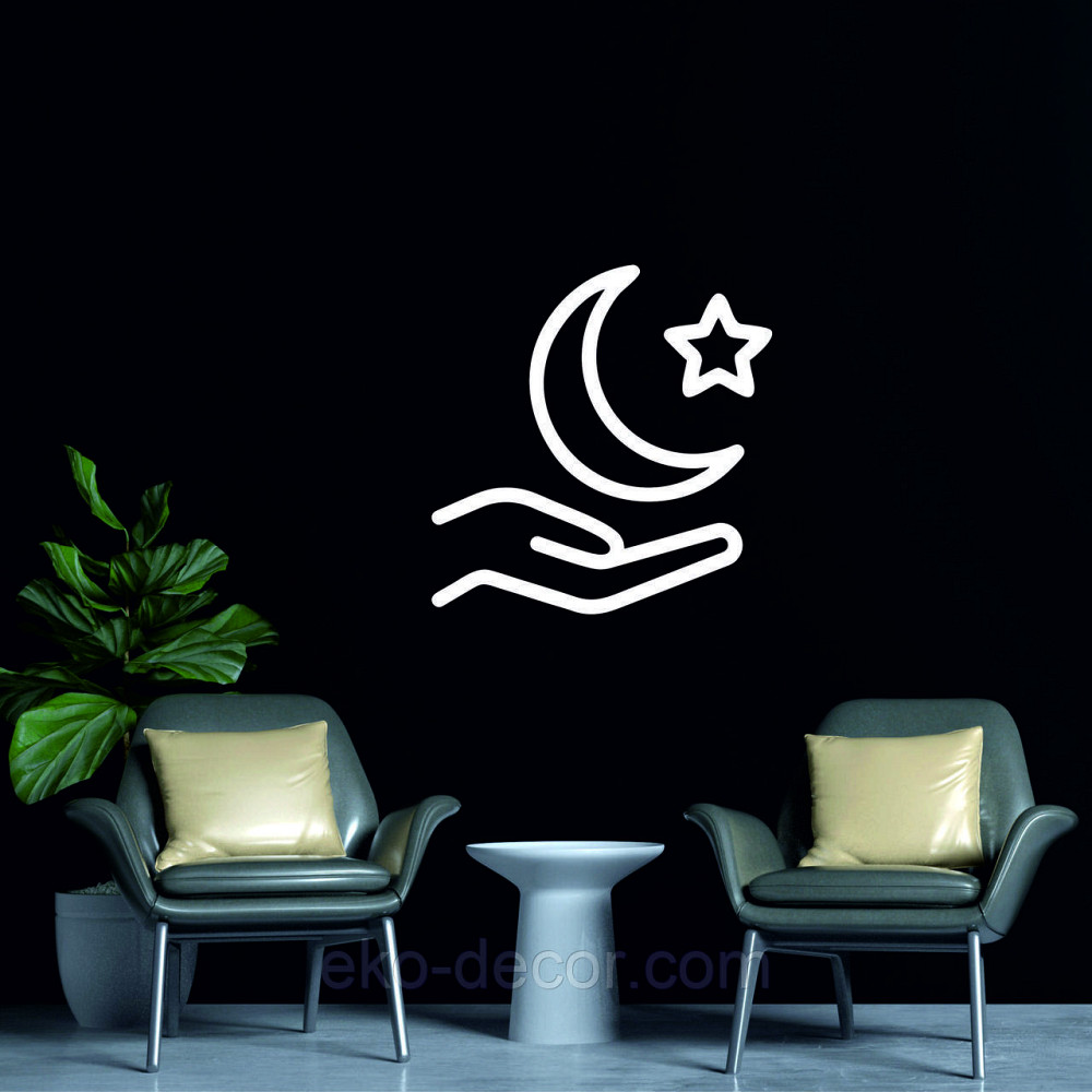 Декоративне настінне Панно «Іслам» Декор на стіну 90*90 см, Білий Київ - фото 5