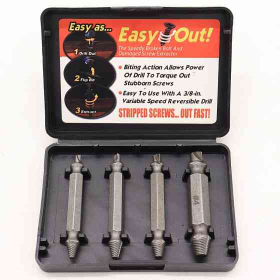 Набір насадок на шуроповерт 4 шт EASY OUT SBR Київ