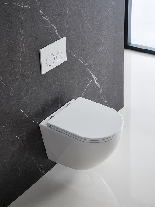 Унитаз подвесной Mixxus Premium Ellipse-0301-T3 495x365x365mm, система смыва Tornado 3.0 (MP6461) Киев - изображение 4