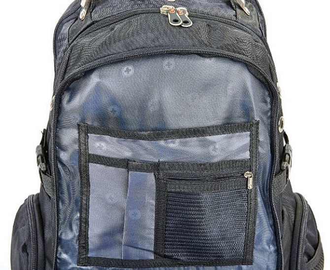 Рюкзак спортивный SWR 7620-1 30л 44x32x13 черно-серый Киев - изображение 8