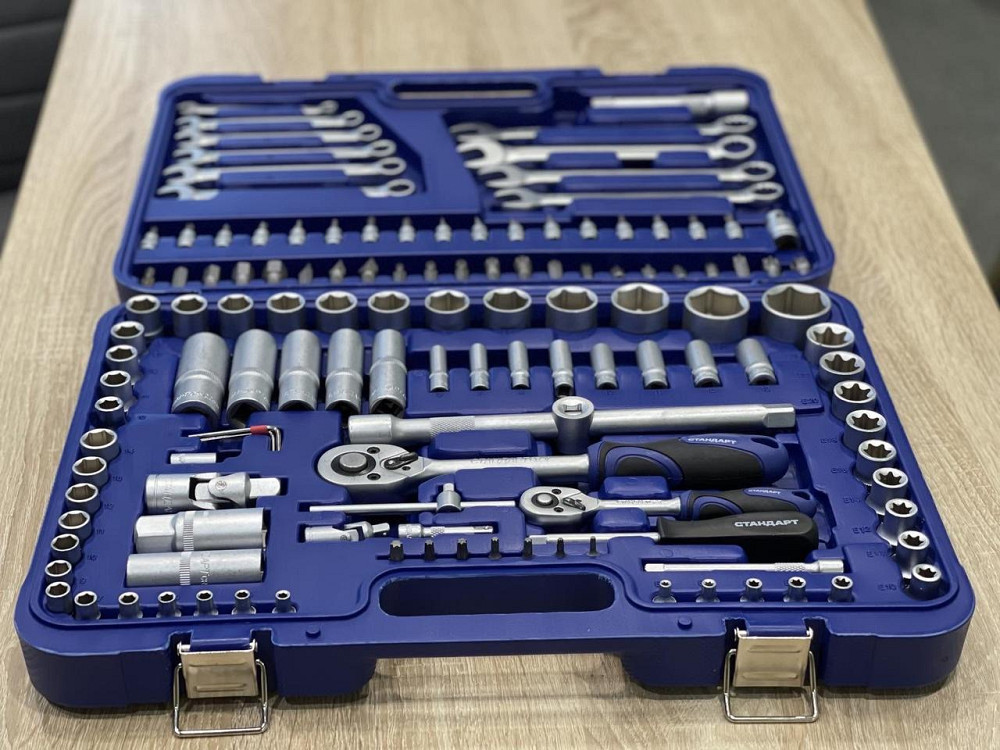 Набор инструментов комбинированный 130ед. СТАНДАРТ ST-0130 Одесса - изображение 3