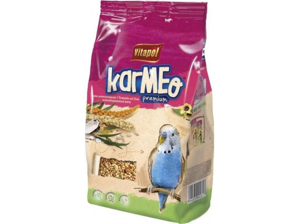 Корм для папуг 500 г KARMEO преміуммм'яка пачка 0211К ТМ VITAPOL Київ - фото 1