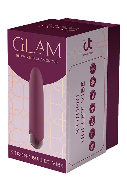 Вібратор куля Dream Toys Glam, фіолетовий Sex Aura Київ - фото 5