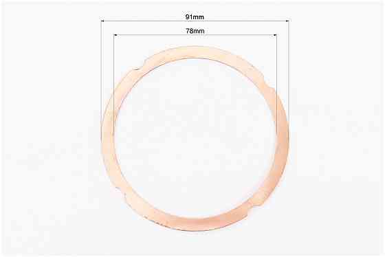 Прокладка головки циліндра 178F 78mm, (мідь) Київ