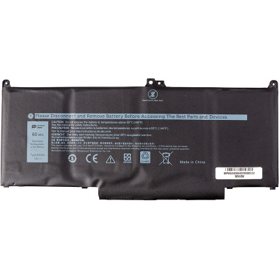 Аккумулятор для ноутбука DELL Latitude 5300 (MXV9V) 7.6V 7500mAh PowerPlant (NB442126) Винница - изображение 1