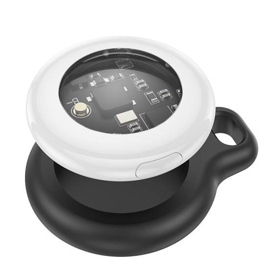 Трекер HOCO E91 Tiger intelligent positioning anti-lost device White Одесса