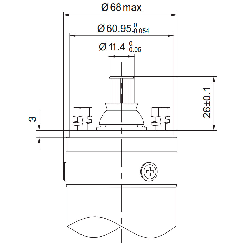 Dongyin Насос центробежный скважинный 0.75кВт H 111(85)м Q 45(30)л/мин Ø80мм AQUATICA (DONGYIN) Коломыя - изображение 2
