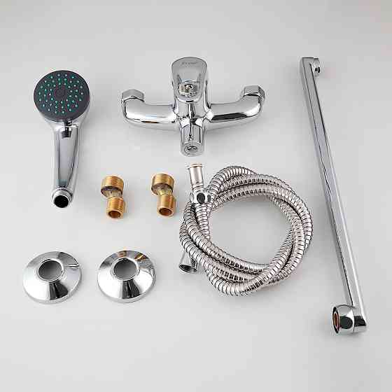 Смеситель для ванны FRAP F2213 с душевым гарнитуром, длинный излив Киев