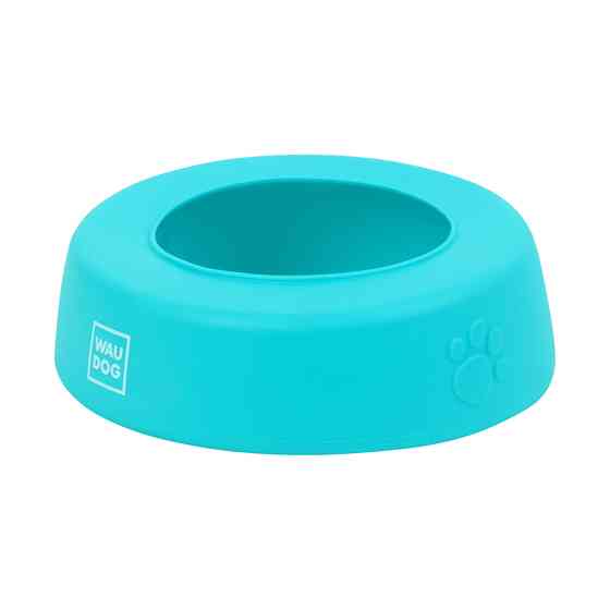 Миска-непроливайка WAUDOG Silicone 1 л блакитний Коломыя