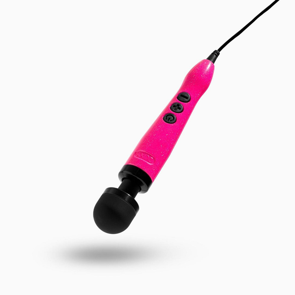 Вібромасажер DOXY Die Cast 3 Hot Pink, дуже потужний, живлення 220В, металевий корпус Sex Aura Київ - фото 2