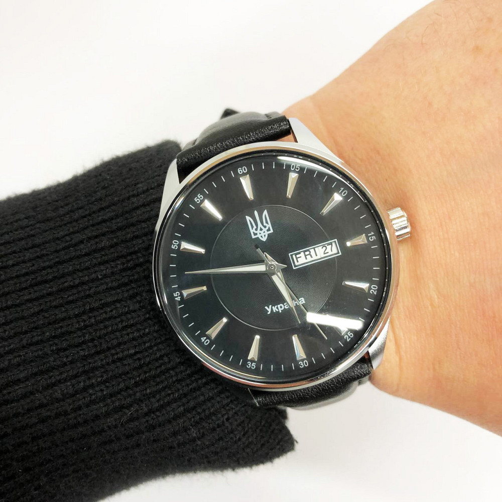 Чоловічі наручні годинники класика SKMEI 5702/2075SIBK, Наручні чоловічі годинники стильні ділові KH-65 Івано-Франківськ - фото 2