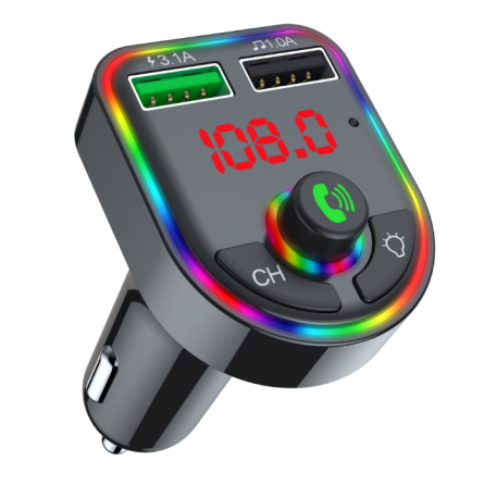 FM-модулятор чорний Havit HV-FM811BT Житомир