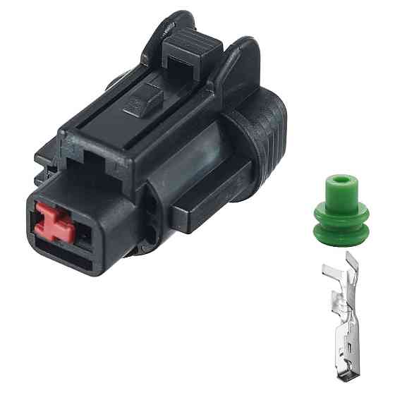 Роз'єм конектор 1-кон., Датчик Давления Масла, Компрессор Кондиционера, PB295-01026185-0862, Infiniti, Nissan Київ