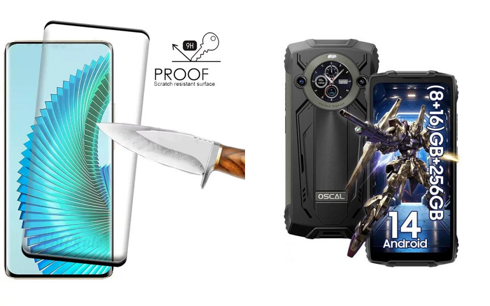 Защитное стекло HyperGlass Pro для Blackview Oscal Pilot 2 – максимальная чувствительность и защита Киев - изображение 1