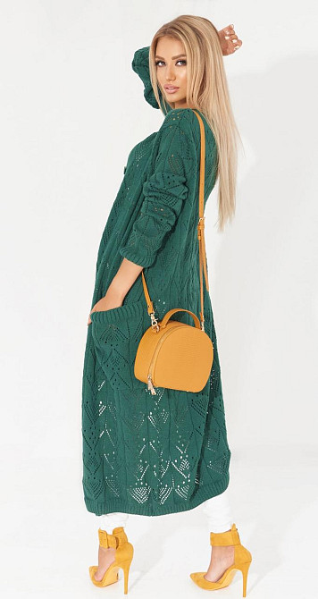 Ажурний кардиган із кишенями (48-52) Київ - фото 5