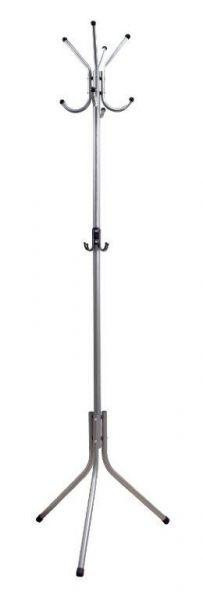 Вішалка стояча, 50х50х175 см, 12 гачків, срібляста, Feniks, Польща. Кактус. Одеса - фото 1