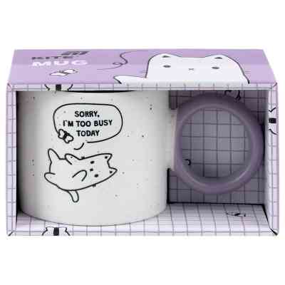 Чашка Kite 370 мл Busy cat (K25-220-1) Вінниця