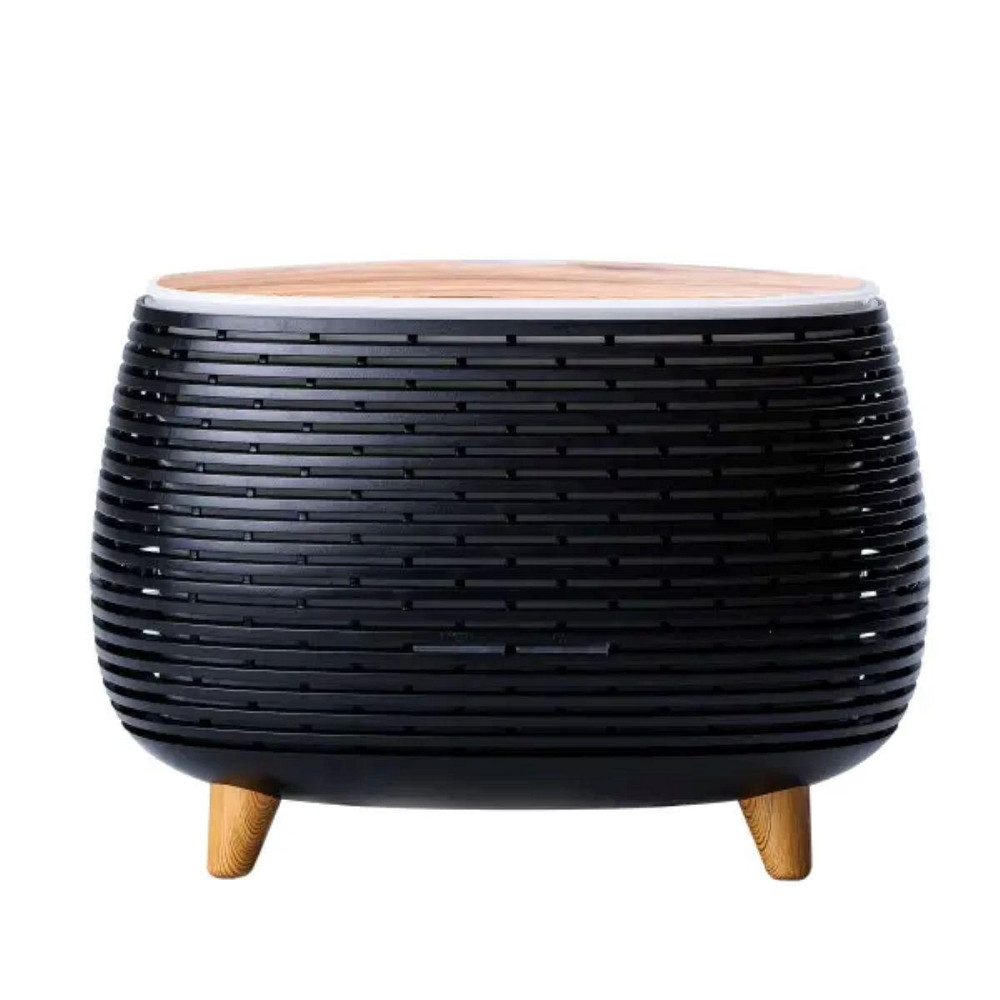 Зволожувач повітря Holdmay Life of Leisure Aroma Diffuser 400ml Чорний HPKP7049B Київ - фото 1